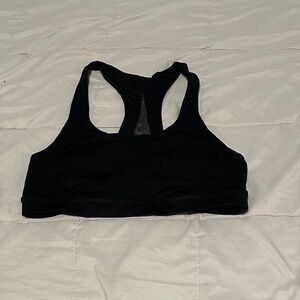 Black lululemon sports bra